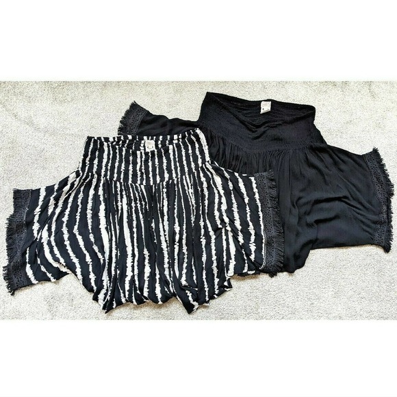 Mud Pie Tops (2) New S/M Boho Off Shoulder - Picture 3 of 4